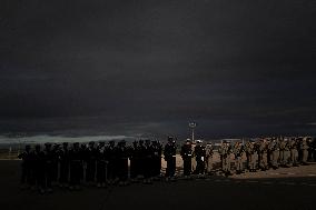 Volodymyr Zelensky Arrival Visit - Villacoublay