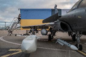 Volodymyr Zelensky Arrival Visit - Villacoublay