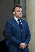 Volodymyr Zelensky Arrives at the Elysee Palace - Paris