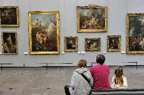 Illustration - Louvre Museum