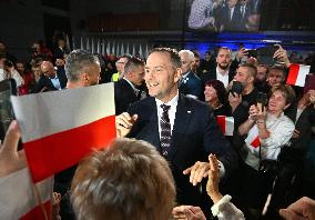 100 Days Of The President Of Poland's Term Meeting - Minsk Mazowiecki