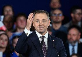 100 Days Of The President Of Poland's Term Meeting - Minsk Mazowiecki