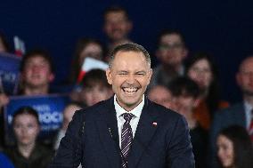 100 Days Of The President Of Poland's Term Meeting - Minsk Mazowiecki