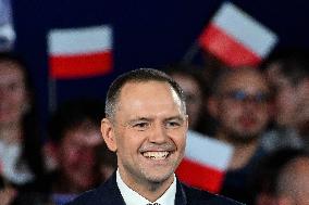 100 Days Of The President Of Poland's Term Meeting - Minsk Mazowiecki