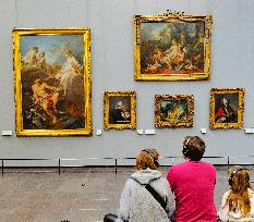 Illustration - Louvre Museum