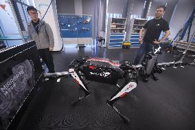 World Fastest Robot Dog Black Panther 2.0