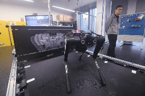 World Fastest Robot Dog Black Panther 2.0