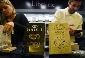 Ken Follett At Public Interview - Paris