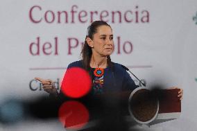 President Claudia Sheinbaum Gen Z News Conference - Mexico