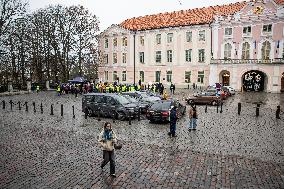 Trade unions protest