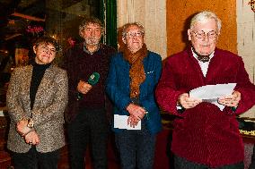 Guillaume Apollinaire 2025 Prize Ceremony At Les Deux Magots at Paris Guillaume Apollinaire 2025 Prize Ceremony At Les Deux Mago