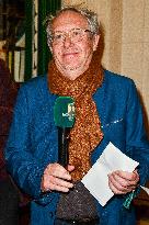 Guillaume Apollinaire 2025 Prize Ceremony At Les Deux Magots at Paris Guillaume Apollinaire 2025 Prize Ceremony At Les Deux Mago