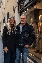 Dolph Lundgren Shopping - Milan