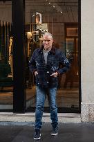 Dolph Lundgren Shopping - Milan