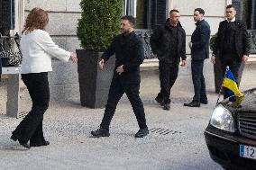 Ukrainian President Zelenskyy Visits Spain - Madrid