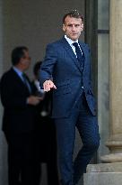 Volodymyr Zelensky Arrives at the Elysee Palace - Paris