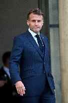 Volodymyr Zelensky Arrives at the Elysee Palace - Paris