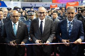 Laurent Nunez inaugurates MILIPOL PARIS 2025 - Villepinte