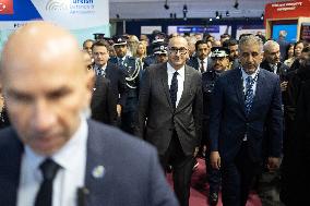 Laurent Nunez inaugurates MILIPOL PARIS 2025 - Villepinte