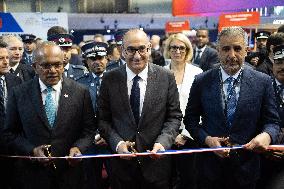 Laurent Nunez inaugurates MILIPOL PARIS 2025 - Villepinte