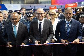 Laurent Nunez inaugurates MILIPOL PARIS 2025 - Villepinte