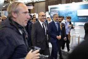 Laurent Nunez inaugurates MILIPOL PARIS 2025 - Villepinte