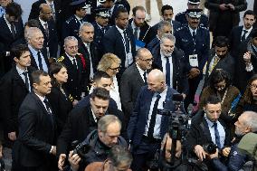 Laurent Nunez inaugurates MILIPOL PARIS 2025 - Villepinte