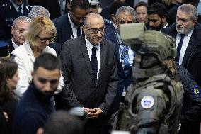 Laurent Nunez inaugurates MILIPOL PARIS 2025 - Villepinte