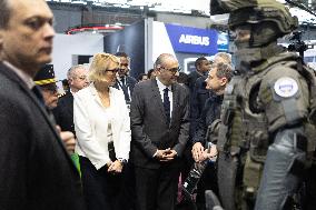 Laurent Nunez inaugurates MILIPOL PARIS 2025 - Villepinte