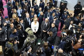 Laurent Nunez inaugurates MILIPOL PARIS 2025 - Villepinte