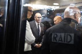 Laurent Nunez inaugurates MILIPOL PARIS 2025 - Villepinte