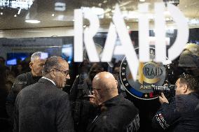 Laurent Nunez inaugurates MILIPOL PARIS 2025 - Villepinte