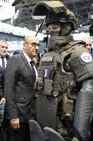 Laurent Nunez inaugurates MILIPOL PARIS 2025 - Villepinte