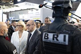Laurent Nunez inaugurates MILIPOL PARIS 2025 - Villepinte