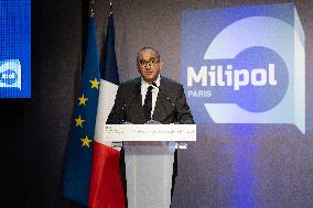 Laurent Nunez inaugurates MILIPOL PARIS 2025 - Villepinte