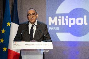 Laurent Nunez inaugurates MILIPOL PARIS 2025 - Villepinte