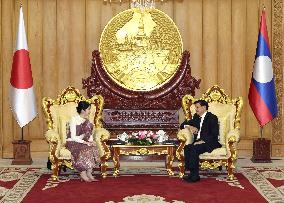 Japan Princess Aiko in Laos