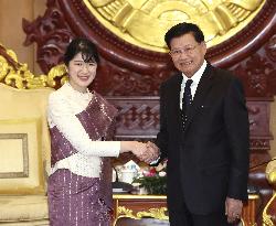 Japan Princess Aiko in Laos