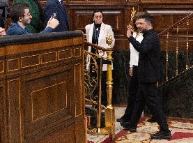 Zelenski Visits Congress - Madrid