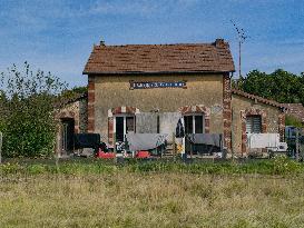 Illustration - Railway Station Converted Into Housing