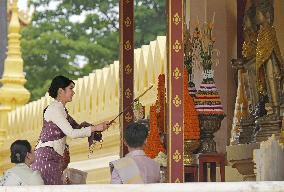 Japan Princess Aiko in Laos