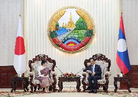 Japan Princess Aiko in Laos