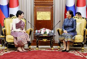 Japan Princess Aiko in Laos