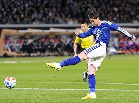 Football: Japan vs. Bolivia friendly