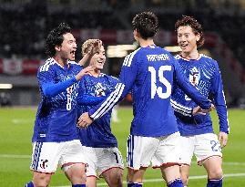 Football: Japan vs. Bolivia friendly