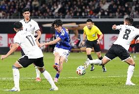 Football: Japan vs. Bolivia friendly