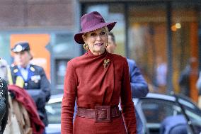 Queen Maxima Opens Circular Wooden Residential Building - Rotterdam