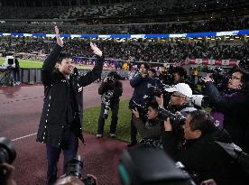 Football: Japan manager Moriyasu wins 100th match in charge