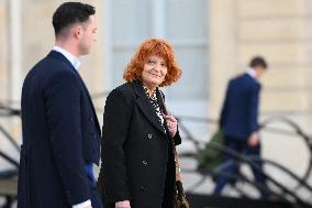 Meeting On Drug Trafficking At The Elysee - Paris