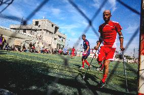 Hope Tournament Amputee Football Match - Deir Al Balah